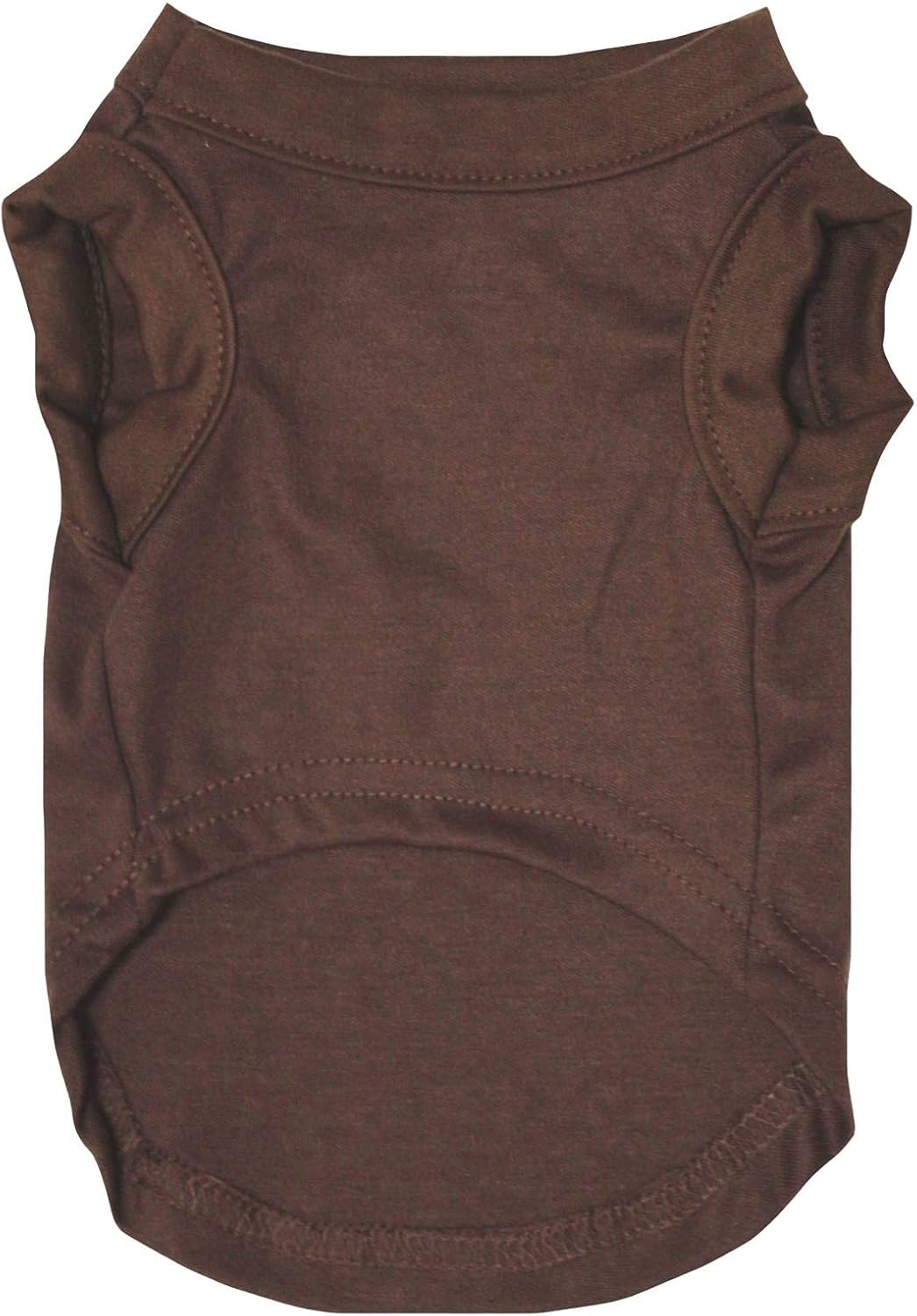 Petitebella Single Color Puppy Dog Shirt (Brown, Medium) : Pet Supplies
