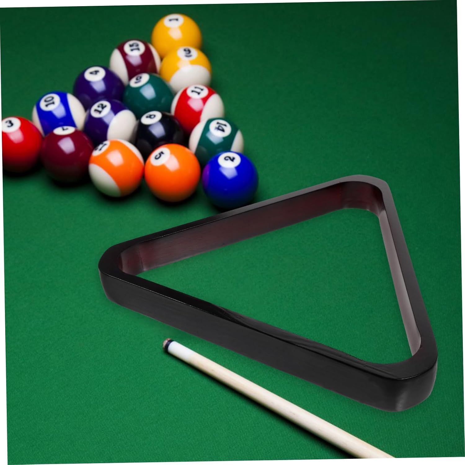 Pool Billiard Rack Billiard Balls Holder Snooker Balls Frame Wood Material Pool Table Accessory