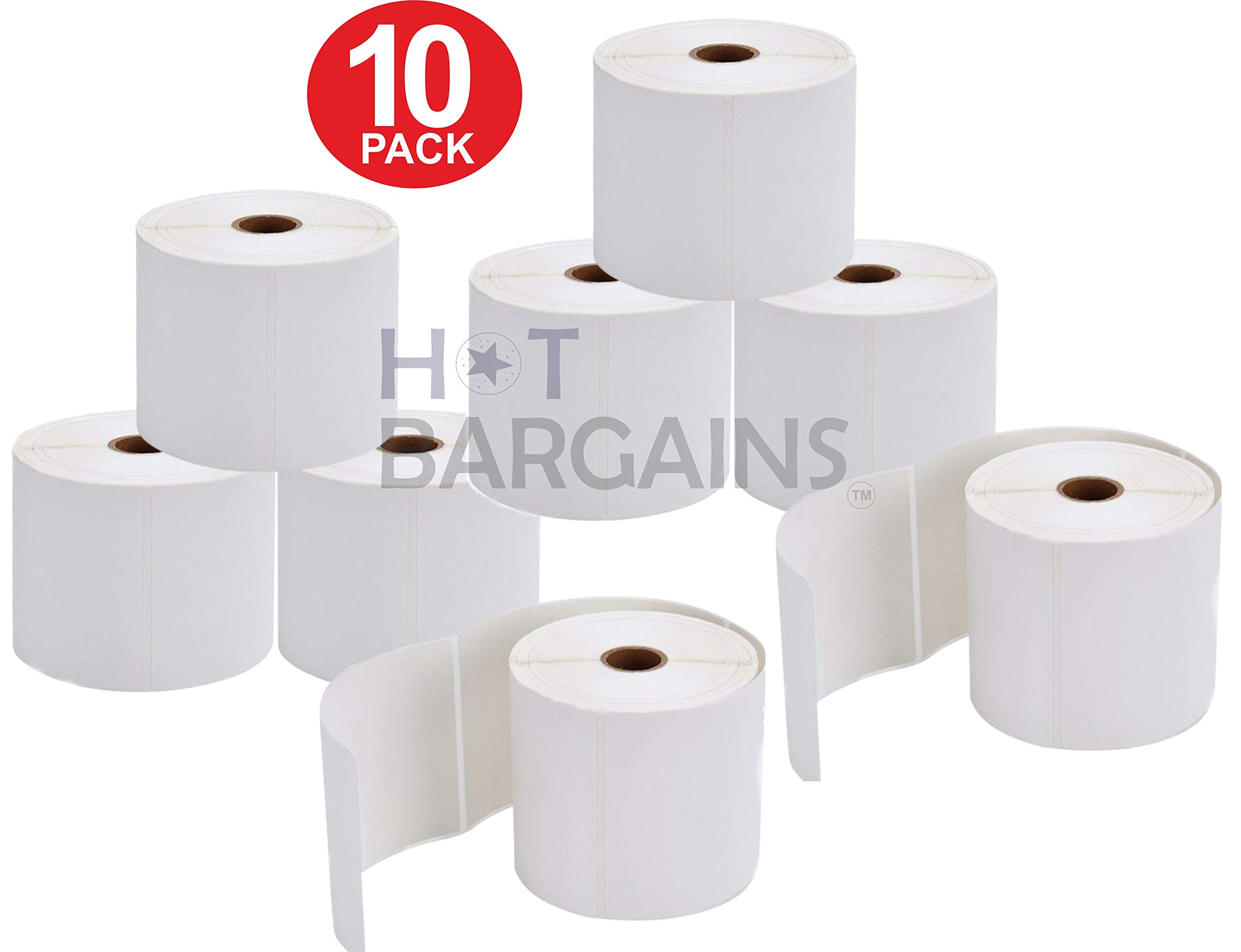 Preiu 6x4 Theral Labels - Self-Adhesive Direct (for Zebra, UNBYN - View #9