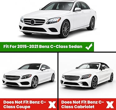 LASFIT Floor Mats for Mercedes Benz C Class 2015-2021(Fit Sedan Only)