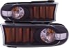 HEADLIGHTSDEPOT Parking Signal Lights Pair with Clear Lens Black Bezel Compatible with Toyota FJ Cruiser 2007-2014 Includes Left Driver and Right Passenger Side Park Lights