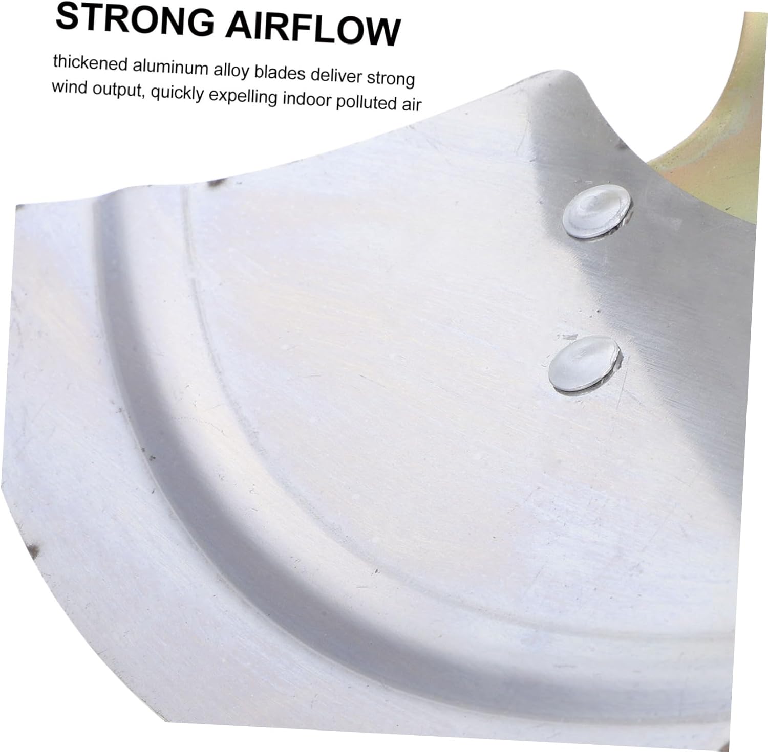 Alipis Industrial Ventilation Fan Blade Aluminum Alloy Fan Blade Replacement Silent Operation