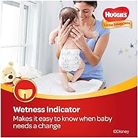 Vista 7 de Huggies Little Snugglers Pañales de bebé, tamaño 1, 35unidades
