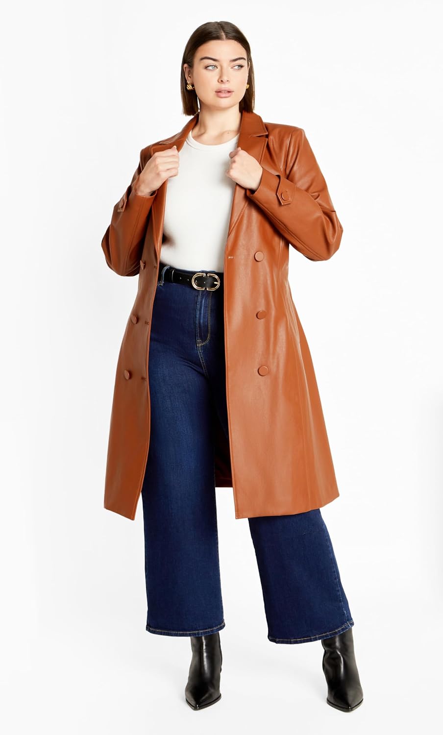 City Chic Women's Coat - Phylis Trench