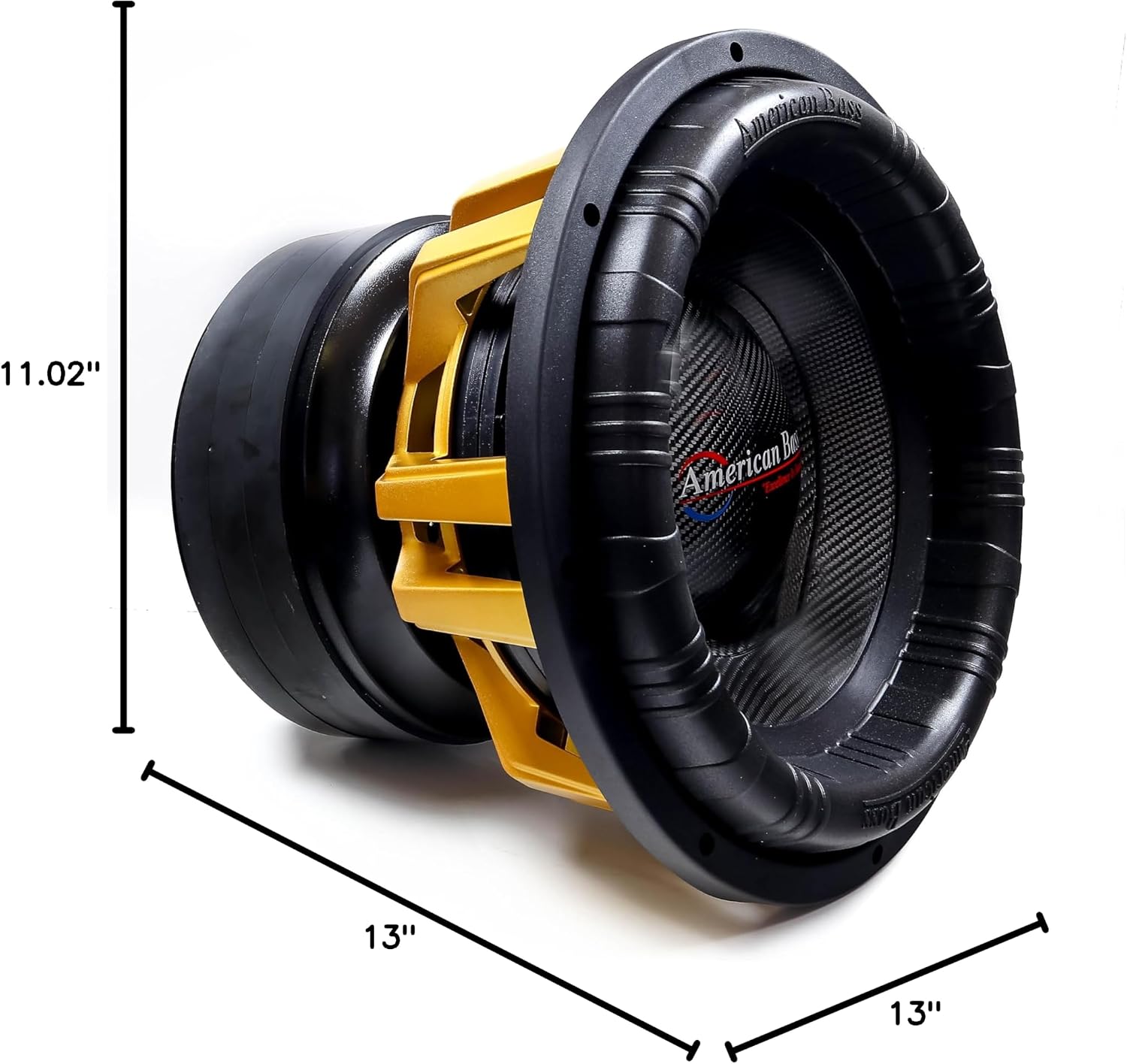 American Bass King 12" 2 Ohm 15000 Max Watts Car Subwoofer