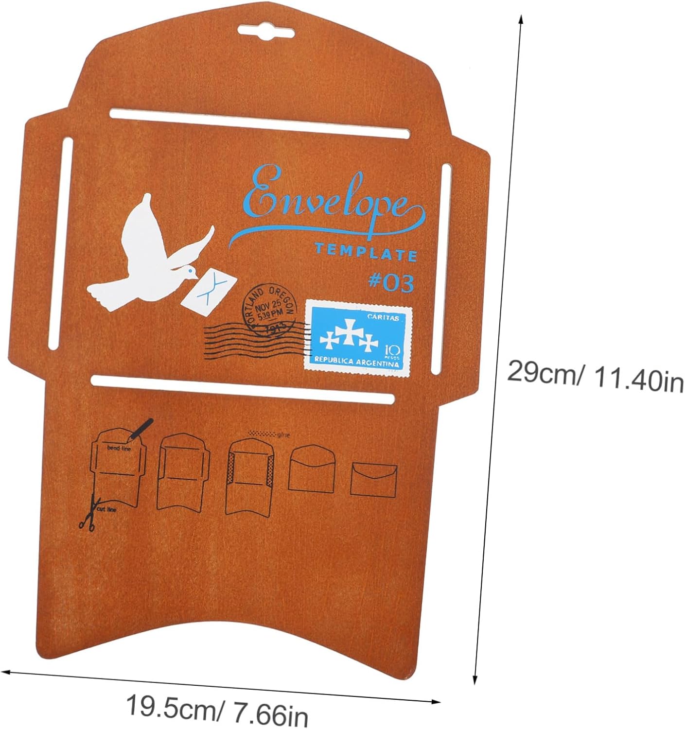 Envelop Maker Stencils Greeting Card Making Tool Envelope Template Stencil