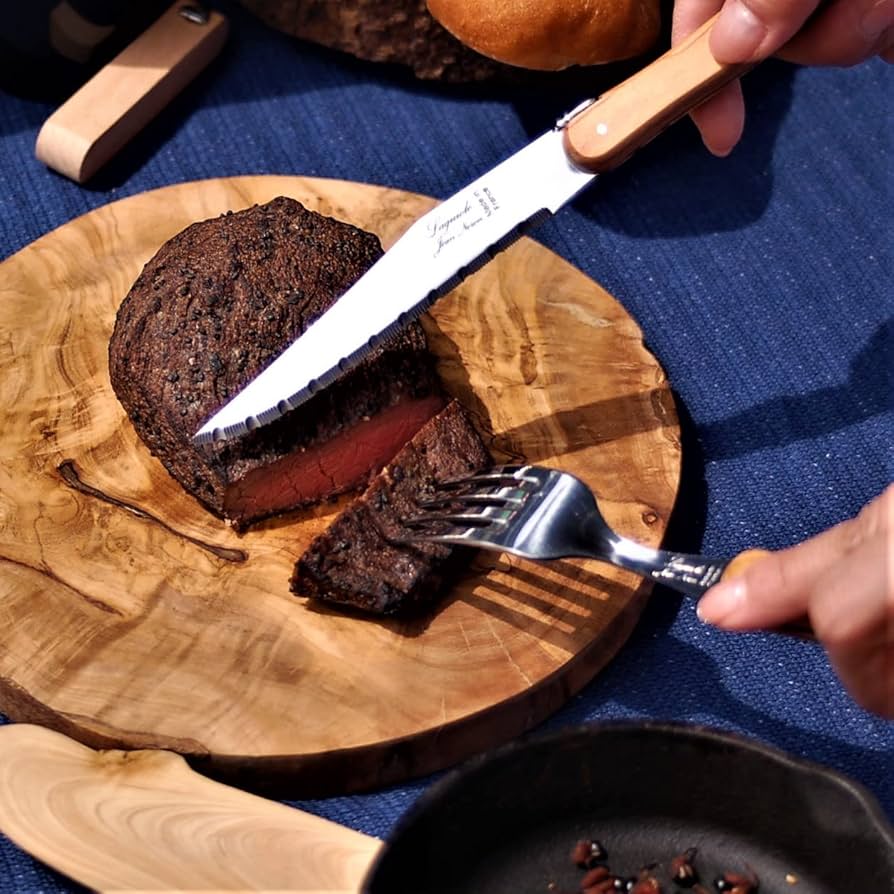 Amazon｜ライヨール オリーブハンドル ディナーナイフ フォーク