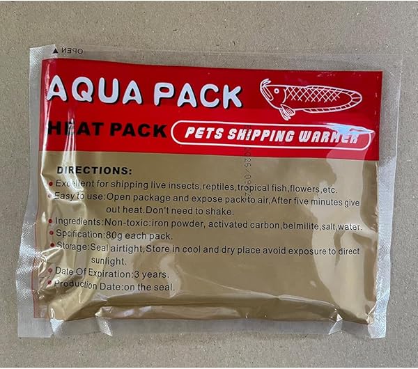 Terra Exotica Heat Pack 40h - 1, 5, 10, 25, 50, 100 o. 240 Stück - Wärmekissen für den Tierversand oder Pflanzenversand - Aktivierung durch Luftkontakt - Universalwärmer (25 Stück) - 4