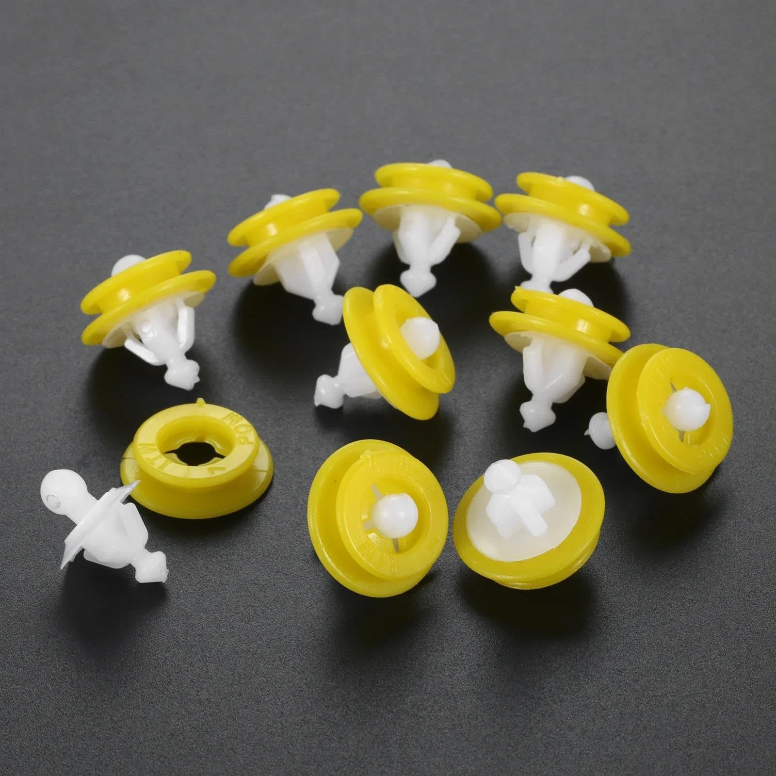 Bianco + Giallo Clip Fermo per Volvo v60/xc60/sc90/V40 /C30