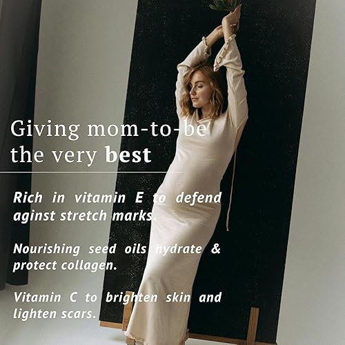 Miniatura 8 de Promise Bump - Aceite intensivo de estrías aceite para el vientre para la prevención y reparación de estrías cuidado limpio de la piel del embarazo
