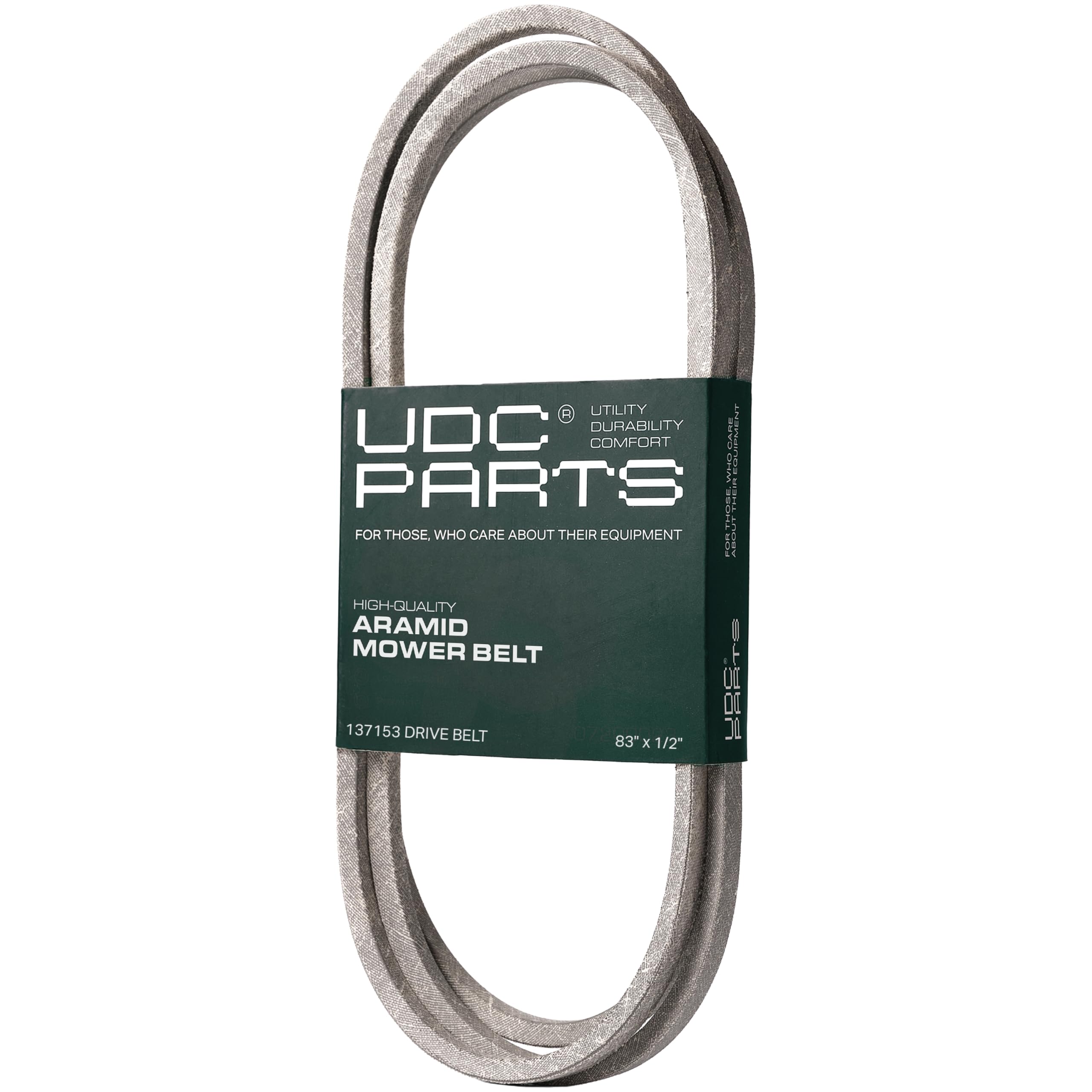 UDC Parts 137153 Craftsman Drive Belt Replacement, 1/2" x 83", Aramid Cord โ image 1