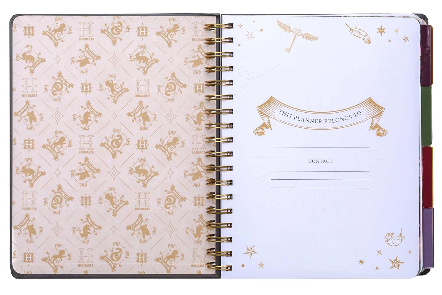 Harry Potter: Floral Fantasy 12-Month Undated Planner: (Harry Potter School Planner School, Harry Potter Gift, Harry Potter Stationery, Undated Planner) image 4