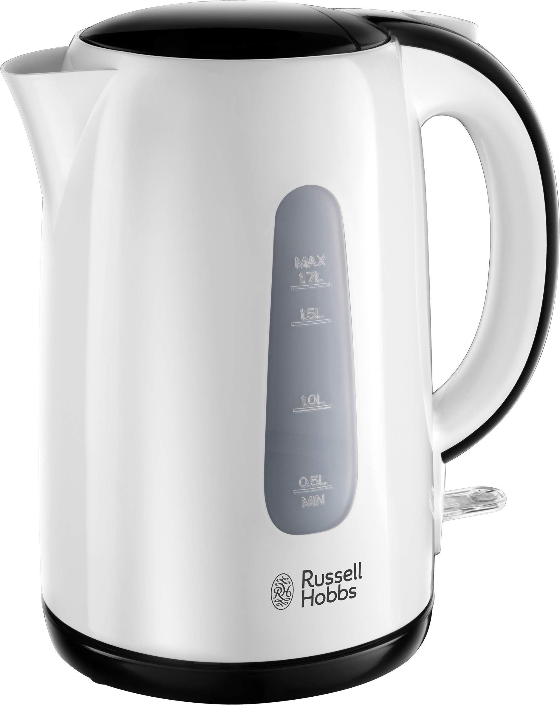 Russell Hobbs25070 My Breakfast Electric Kettle, 2200 W, 1.7 Litre, White/Black"Min 1 year manufacturer warranty"