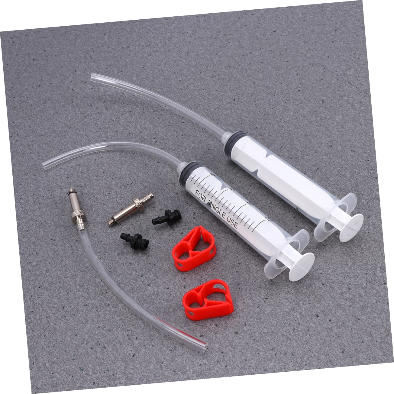 Abaodam Bike Oil Disc Brake Bleed Kit Maintenance Tool Disc Brake Oil Filling Compatible Lightweight Set