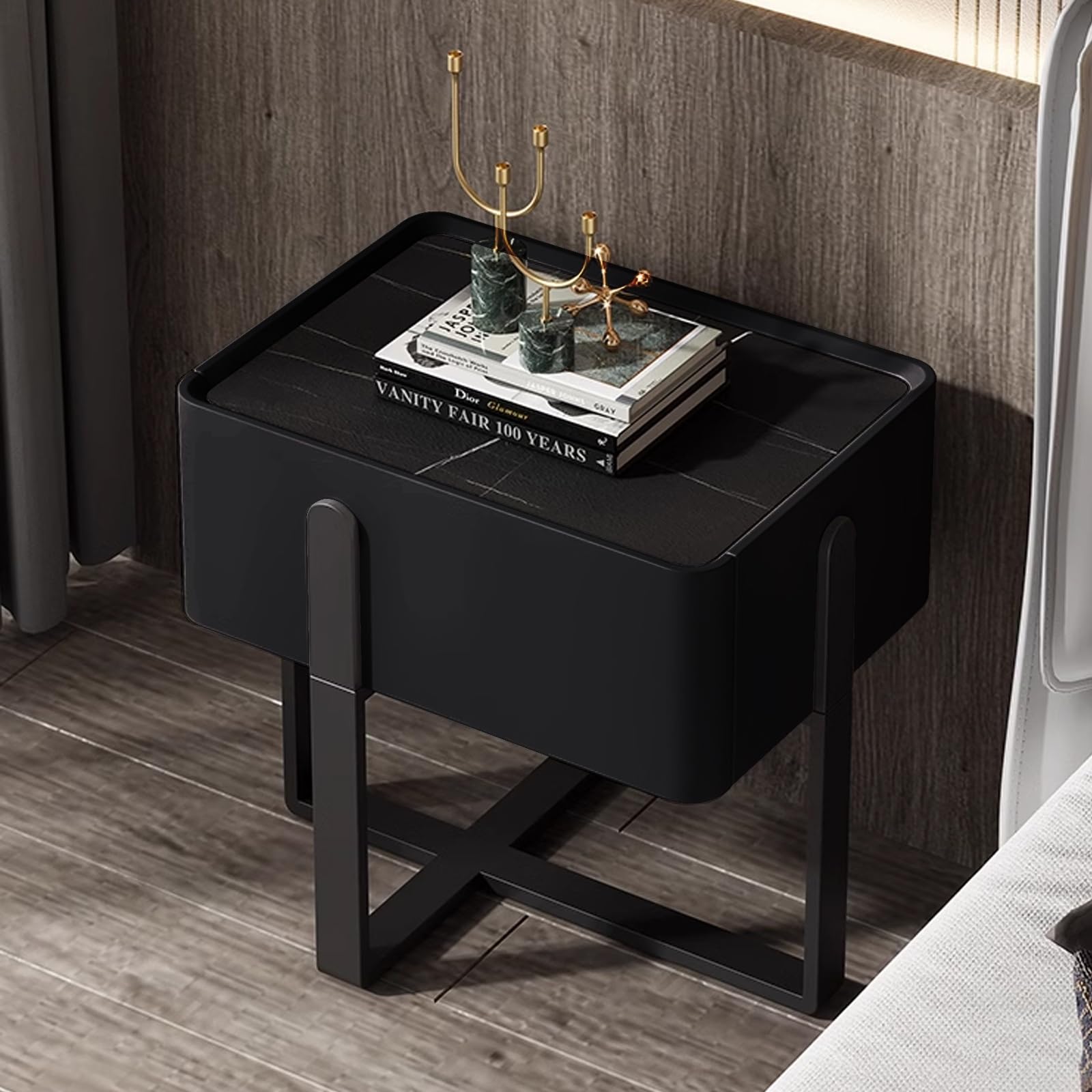 Table de chevet assemblée de 40 cm : finis les problèmes de montage de meuble