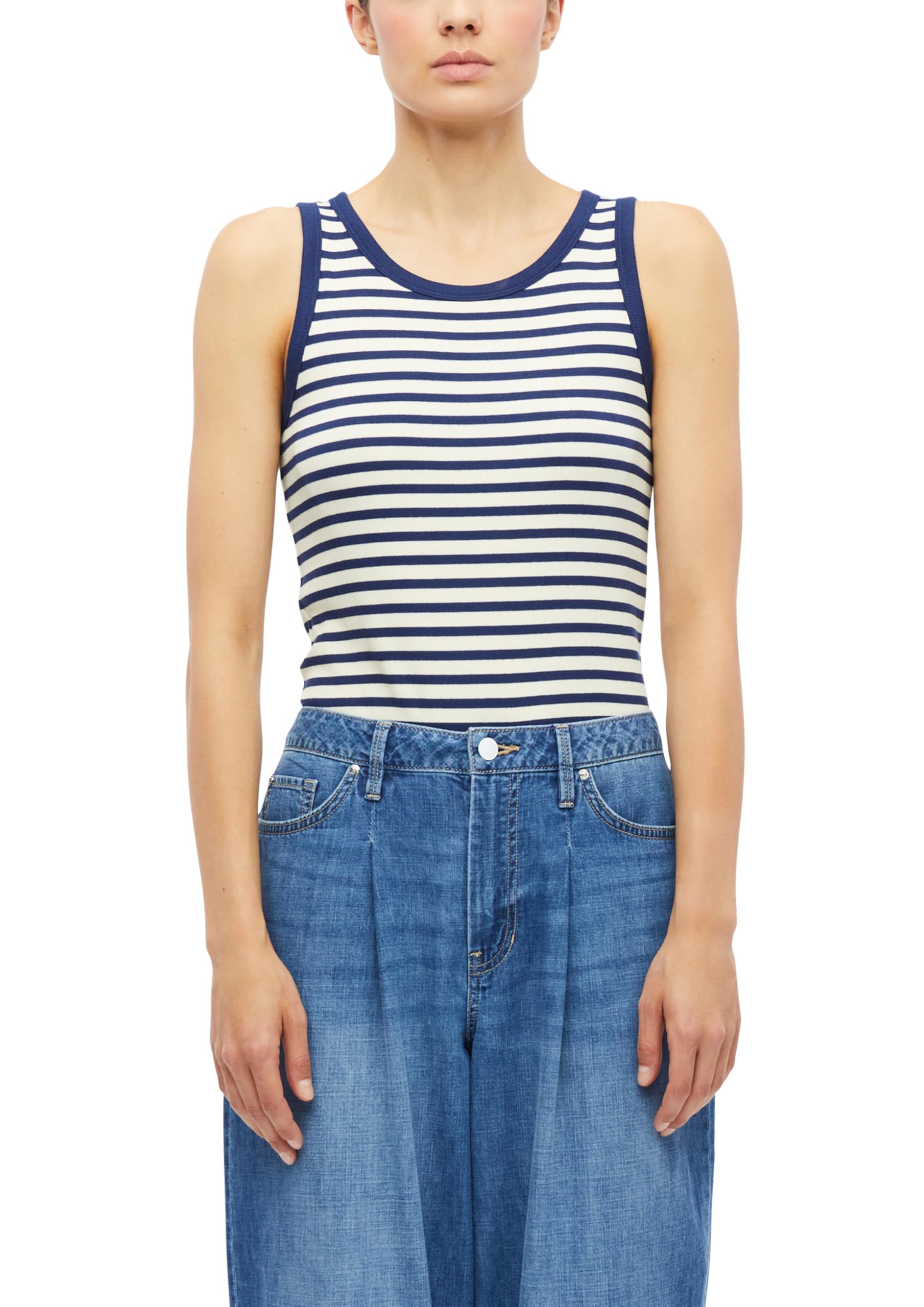 s.Oliver Women's 2182241 T-Shirt, Blue, 10