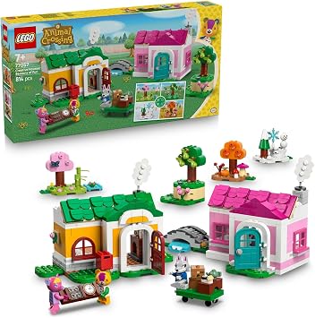 LEGO Animal Crossing Creative Homes: Fun Seasons 77057 – Imaginative Seasonal Themed Toy Homemade Set with Minifigures for Girls and Boys 7+ Years Old, Creative Gift (814 P)