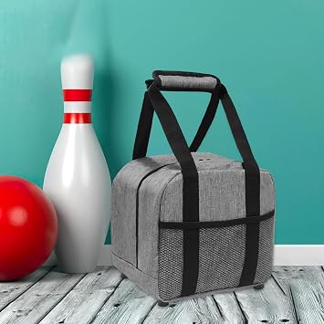Bowling Ball Bag, Single Bowling Bag, Storage Bag, Lightweight Bowling Handbag, Bowling Bag for Bowling Accessories