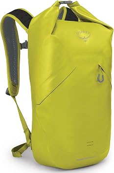 Osprey Transporter 25L Roll Top Waterproof Laptop Backpack, Lemongrass, Yellow One Size