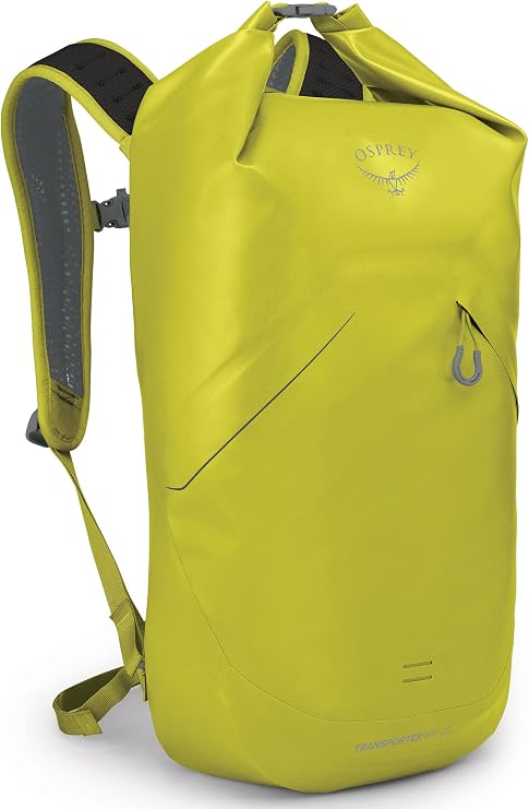 Osprey Transporter 25L Roll Top Waterproof Laptop Backpack, Lemongrass, Yellow One Size