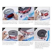 Vista 5 de Bomba de aire eléctrica Bomba de bolsa de vacío automática Bomba de compresión sellada al vacío Bomba de aire recargable USB para impresión 3D