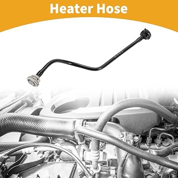 Heater Hose No.4G0121081AE Engine Coolant Reservoir Tank Hose for A6 A6 Quattro 2.0L 2012-2015 Plastic Black Good Sealing