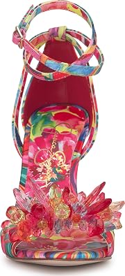 Jessica Simpson Janivah Floral Embellished High Heel Sandals