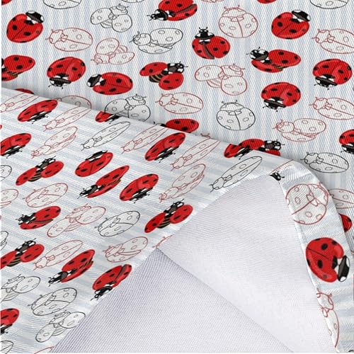 Miniatura 5 de Soporte de bolsa de plástico para bolsa de comestibles, soporte de almacenamiento de bolsa de plástico con rayas de mariquita, soporte para bolsa