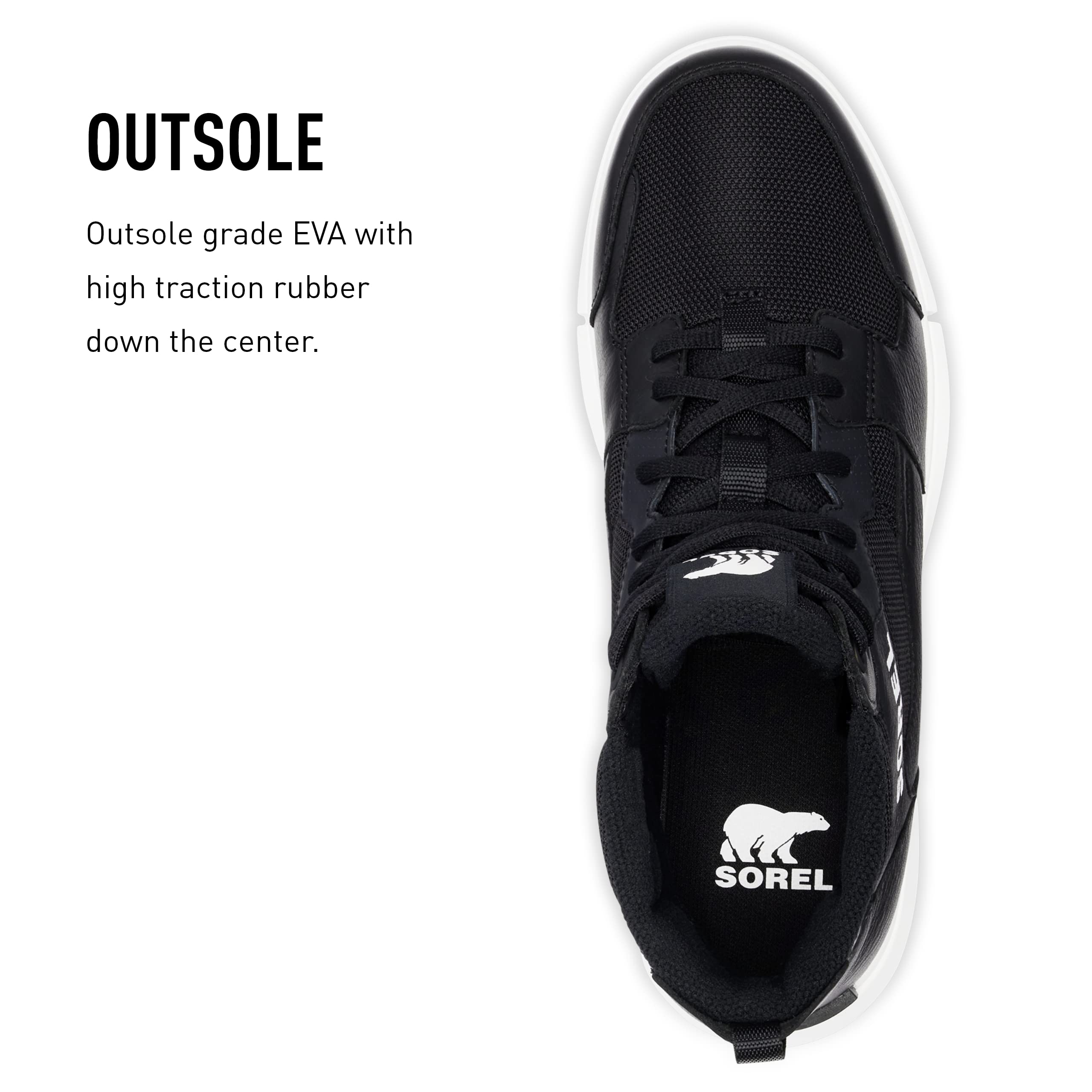 Sorel Men's Explorer Sneaker Mid Waterproof Shoe size 11.5