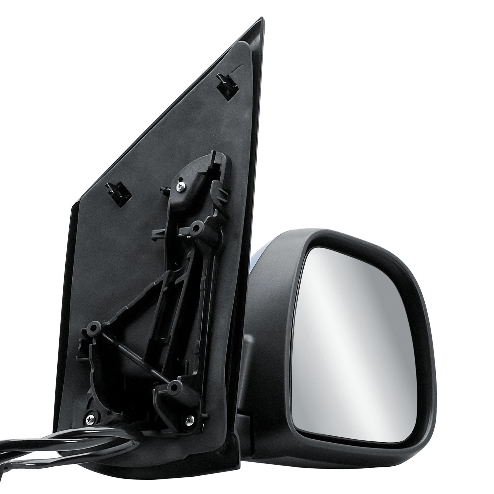 Espejo retrovisor derecho para Citroën Jumpy Peugeot Expert Opel Vivaro 2016-2024 | Cubierta eléctrica calefactada electrónicamente plegable imprimada, lado del pasajero, para Toyota ProAce