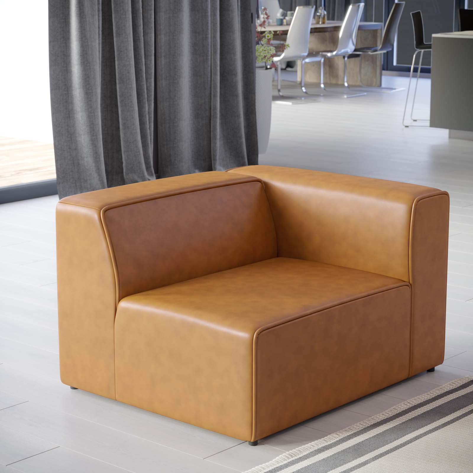 Modway Tan / Right-Arm Chair / 1 Sofas & Couches