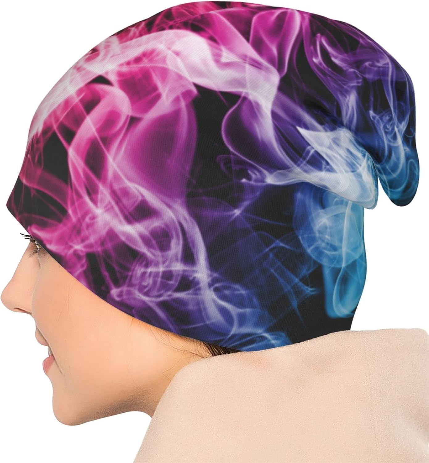 Beanie for Women Men, Stretch Knitted Beanies Hat Casual Slouchy Chemo Cap Cancer Headwear Gifts - Image 6