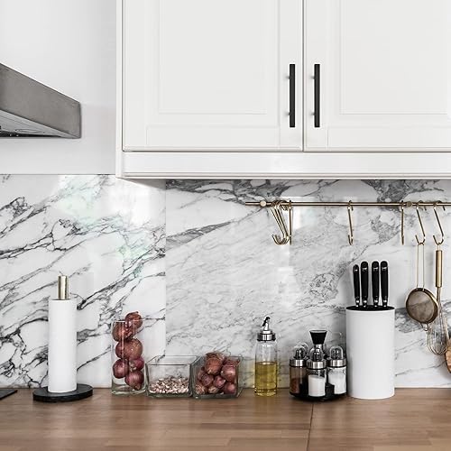 Miniatura 5 de Ravinte Paquete de 30 tiradores cuadrados negros de 3-12 pulgadas, color negro mate, accesorios de cocina, 6 pulgadas de longitud total, tiradores