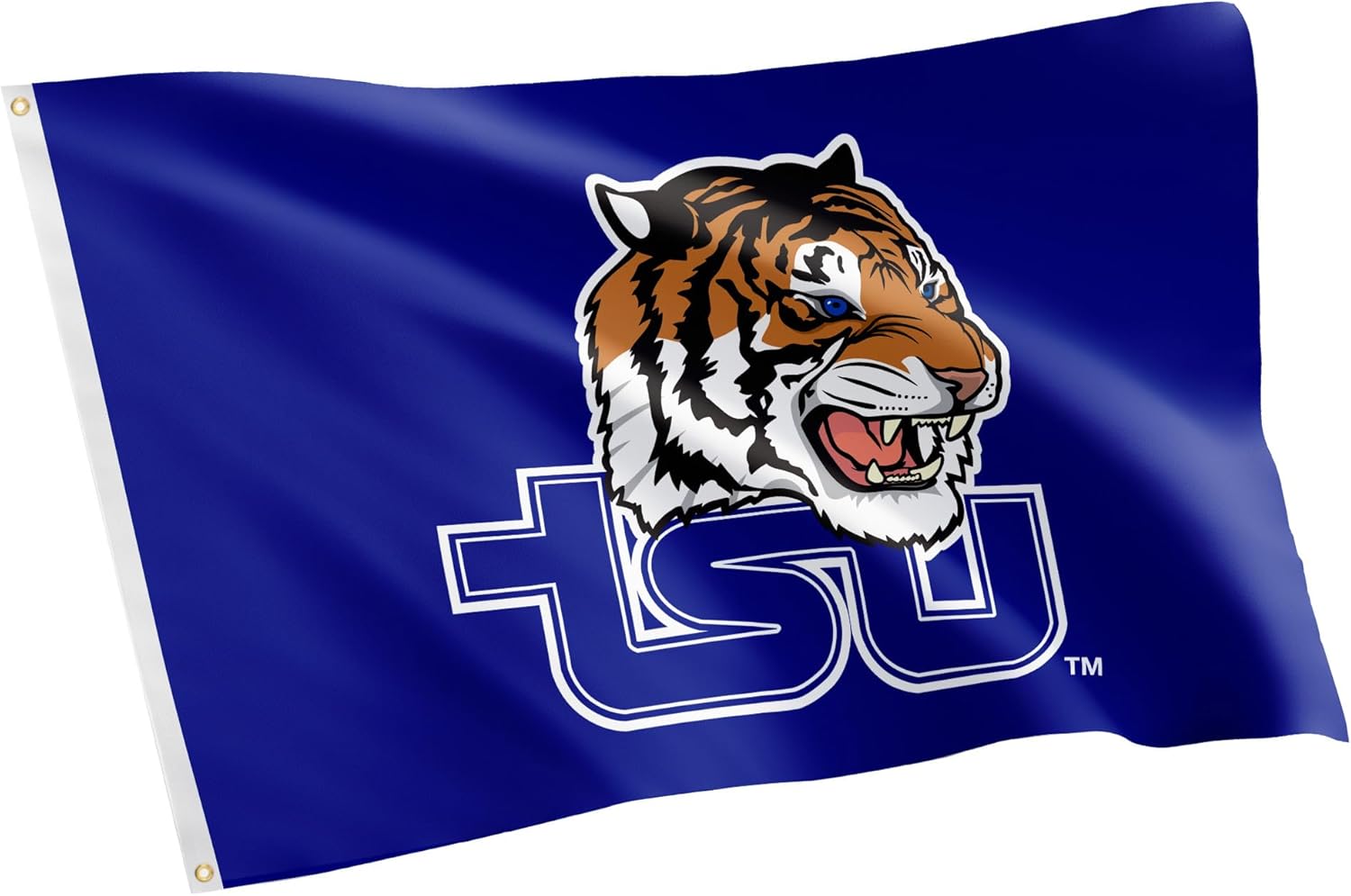 Desert Cactus Tennessee State University TSU Flag - 3 x 5 Feet Tigers Banner, Indoor/Outdoor Durable Fabric, 100% Polyester Design (Style 2a)
