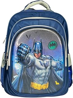 حقيبة ظهر Momolly للأطفال بتصميم كرتوني بارز 3D | شنطة مدرسية 16 بوصة للمرحلة الابتدائية ورياض الأطفال | حقيبة كتب للأولاد والبنات - 40x28x18 سم