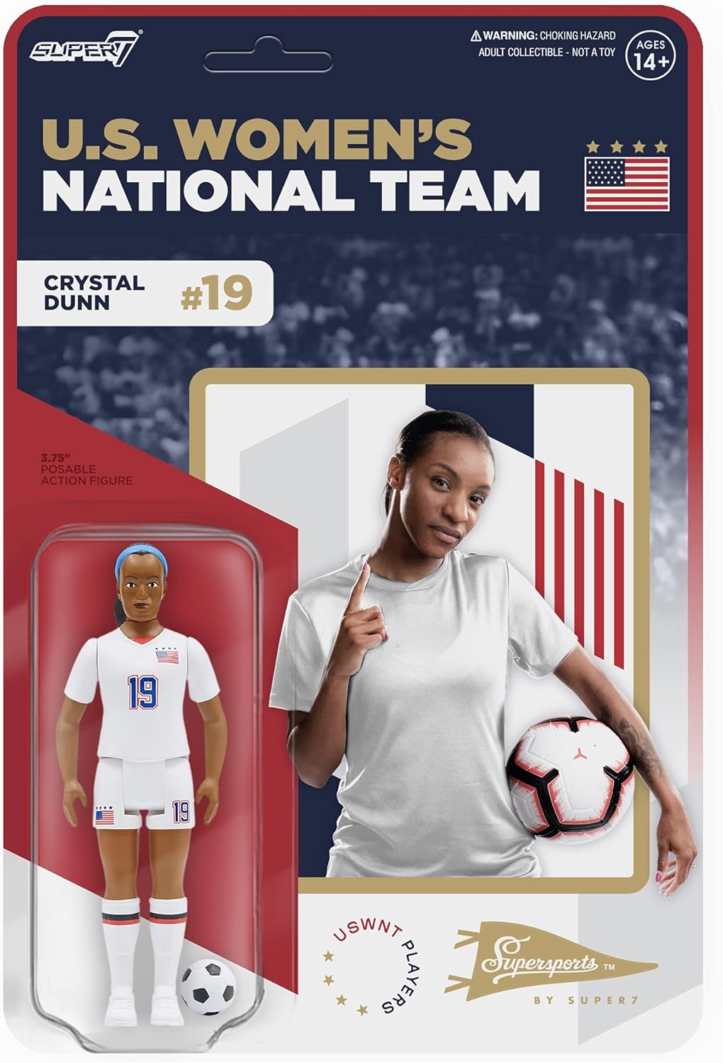 Super7 USWNT Soccer Crystal Dunn USWNT Players Ireland Ubuy