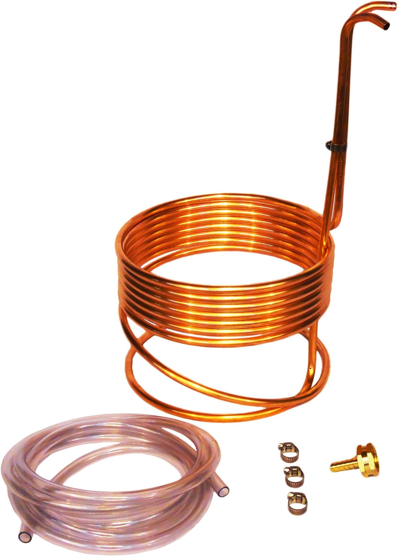 Home Brew Stuff WC-25 HomeBrewStuff Super Efficient 3/8" x 25' Copper Wort Chiller