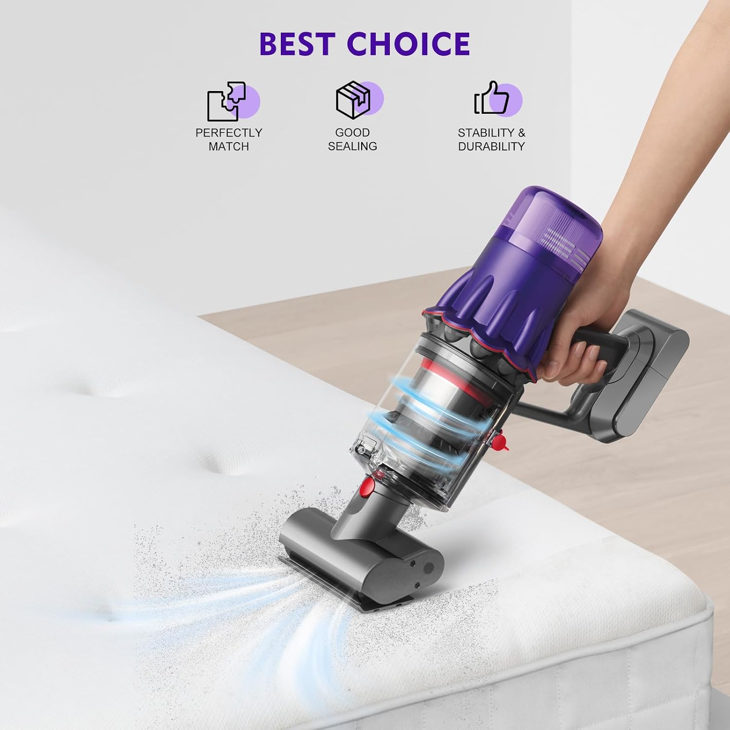 V12 Dust Bin Compatible with Dyson V9 SV20 Detect Slim SV18 Digital Slim | for SV30 SV46 SV20 SV18 Vacuum Cleaner Canister Attachment Parts, Release Bin for Cordless Vacuum Part No.965272-01