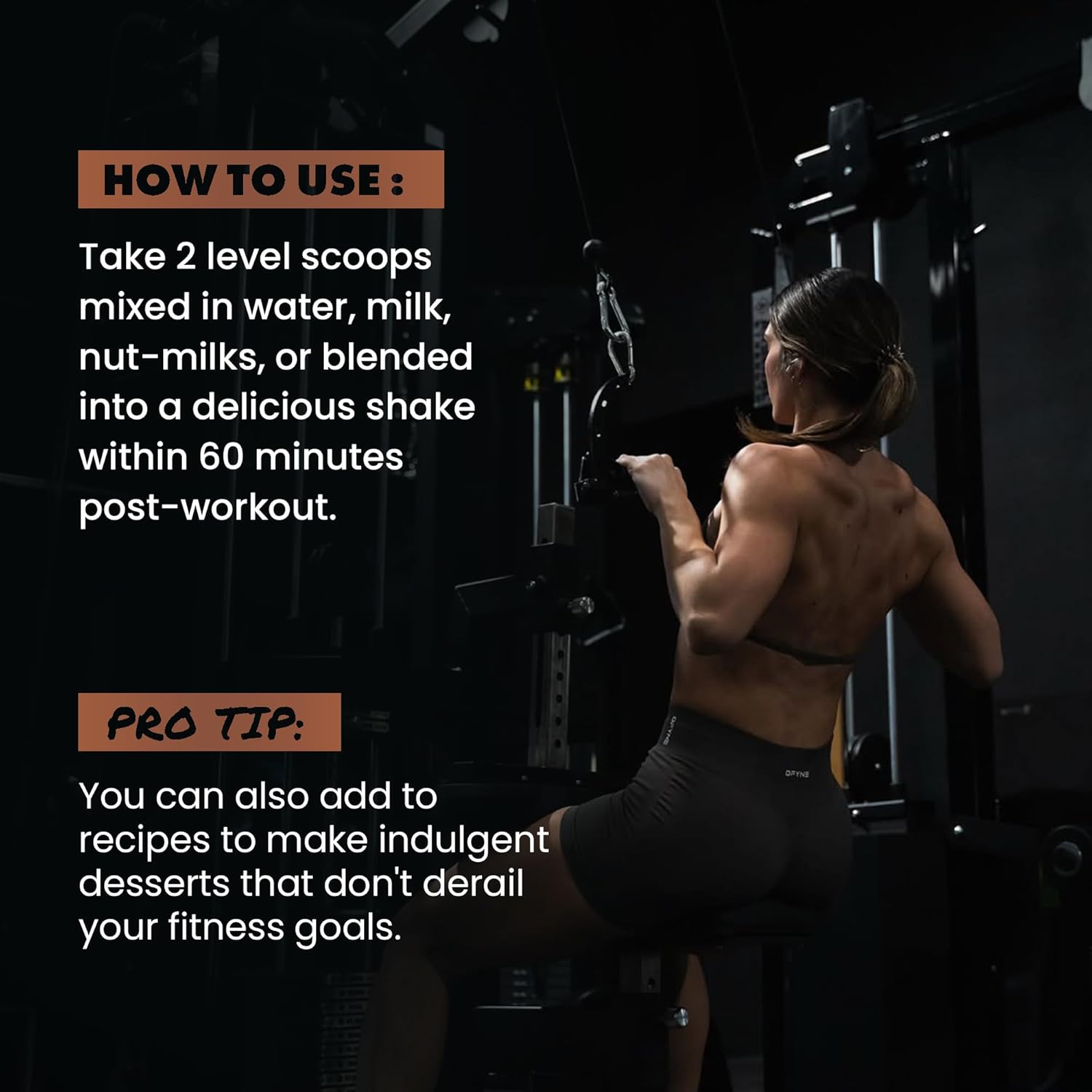 Gains in Bulk Lean Protein Powder with Collagen Peptides, Gluten Free Grass Fed Whey, 20 G Protein & 5 G Collagen, Plant Enzymes to Support Digestion, Natural Ingredients, Brownie Flavor, 27 Servings