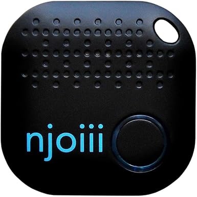 njoiii Njoiii Bluetooth Key, Phone, Anything Finder for Your Items with Replaceable Battery, Black: Buy Online at Best Price in UAE