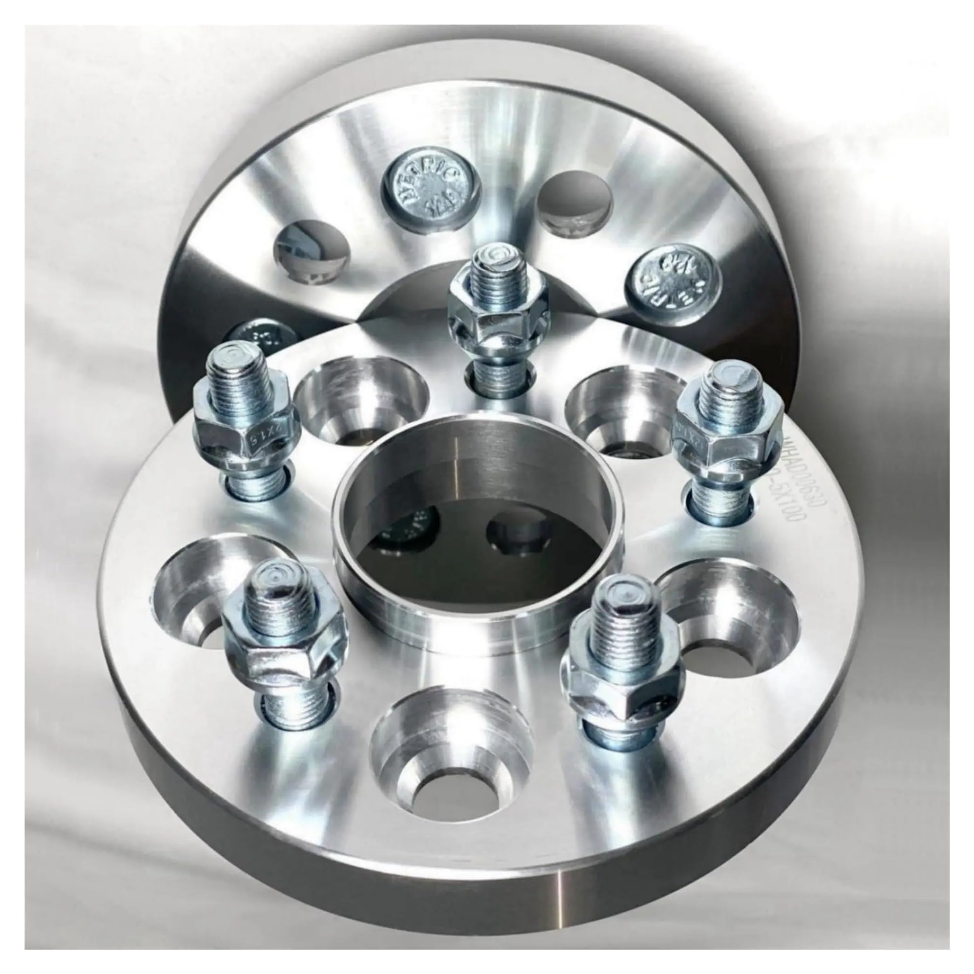 Adaptateurs de roue 15mm, 2 pièces, entretoises PCD 5x100, moyeu pour goujons cosse centriques 56.1mm M12x1,5