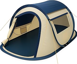 CampFeuer Zelt Quiki für 2 Personen | Wurfzelt Aufbau in 2 Sekunden, Wasserabweisend | Quicktent für Festival, Camping und mehr | Pop Up Zelt, Campingzelt, Automatik Zelt