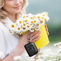 Vista 7 de AIRSPO Funda para Airpod Pro de 2ª Generación, Funda Protectora de Silicona Suave con Relieve Floral 3D con Kit de Limpieza para Apple Airpods Pro