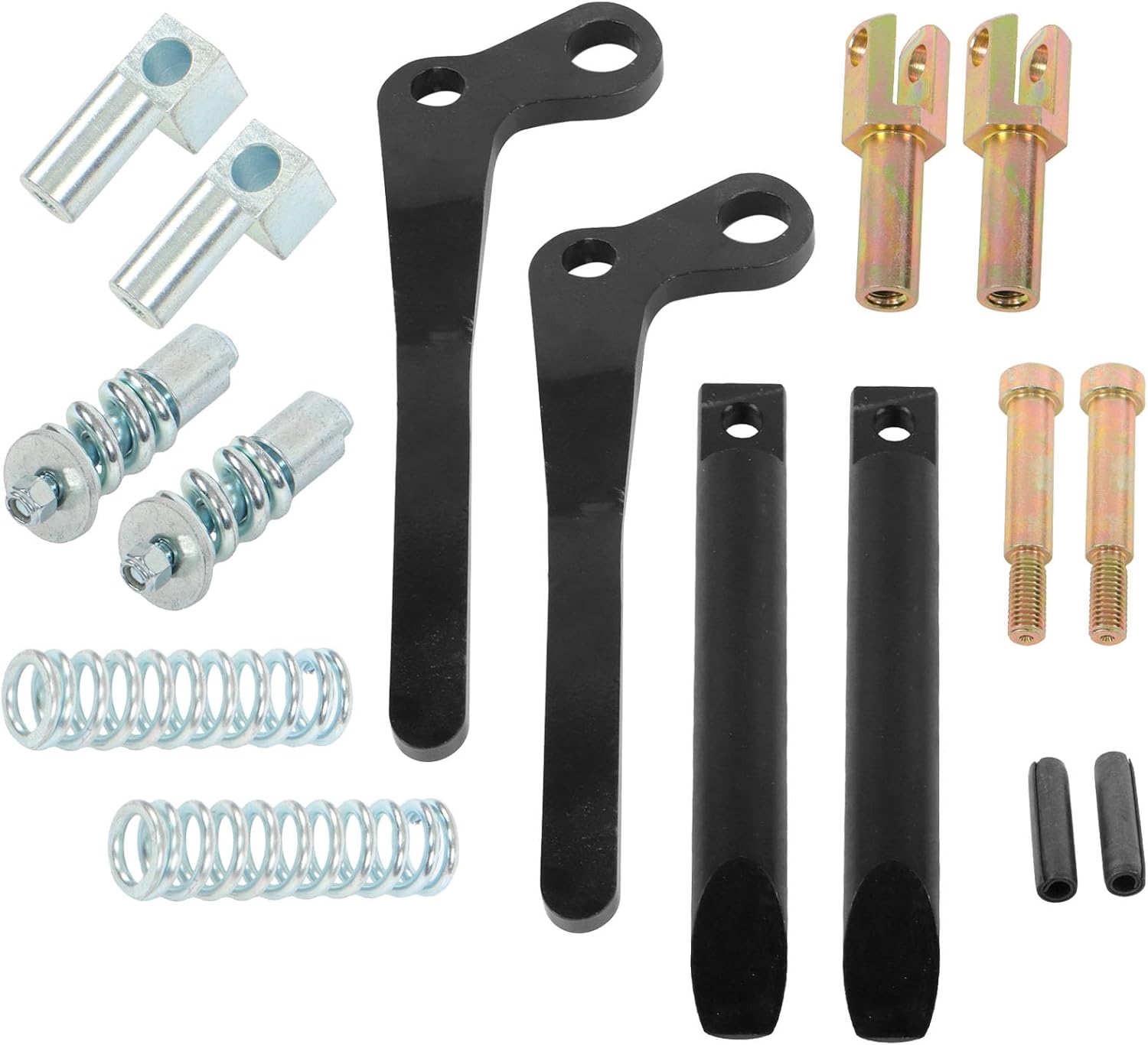 Bob-Tach Left and Right Hand Lever Kit 6724775 6724776 Replacement for Bobcat 751 753 763 773 7753 863 873 S130 S300 A220 A300 S130 S220 Skid Steer Loaders 630 631 632 641 642 730 731 732