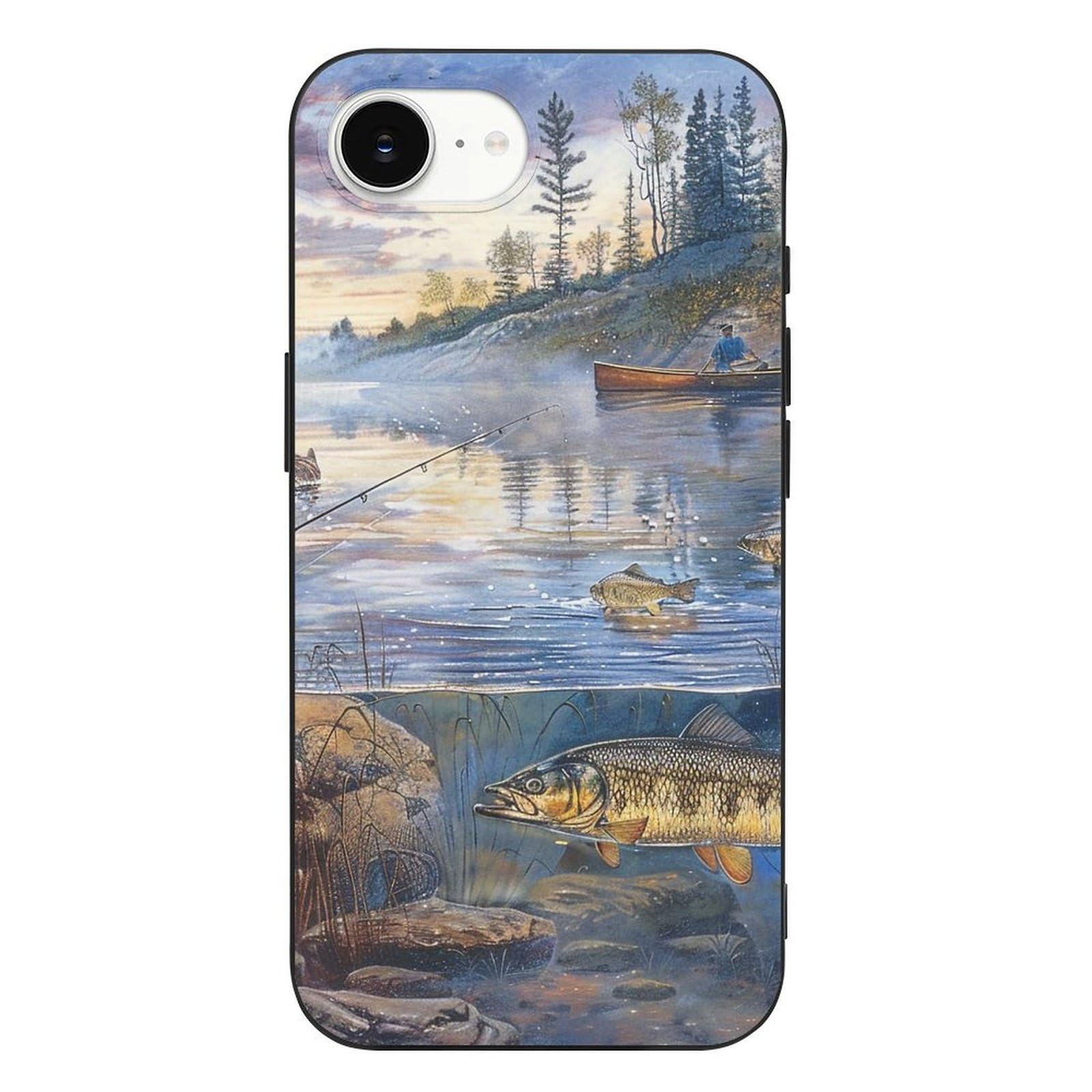 Amazon.com: Fishing Lake Fishermen Printed Phone Case for iPhone 16 E, Ultra Slim Scratch-Resistant Shockproof Black TPU Phone Case Cover with Wireless Charging, Anti-Yellowing : Cell Phones & Accessories Amazon.com: Fishing Lake Fishermen Printed Phone Case for iPhone 16 E, Ultra Slim Scratch-Resistant Shockproof Black TPU Phone Case Cover with Wireless Charging, Anti-Yellowing : Cell Phones & Accessories