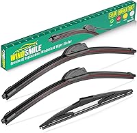 Vista 57 de 15" 15" 13" Juego de 3 limpiaparabrisas de repuesto para parabrisas para Jeep Wrangler 2007-2017 / Jeep Wrangler JK 2008-2018 limpiaparabrisas