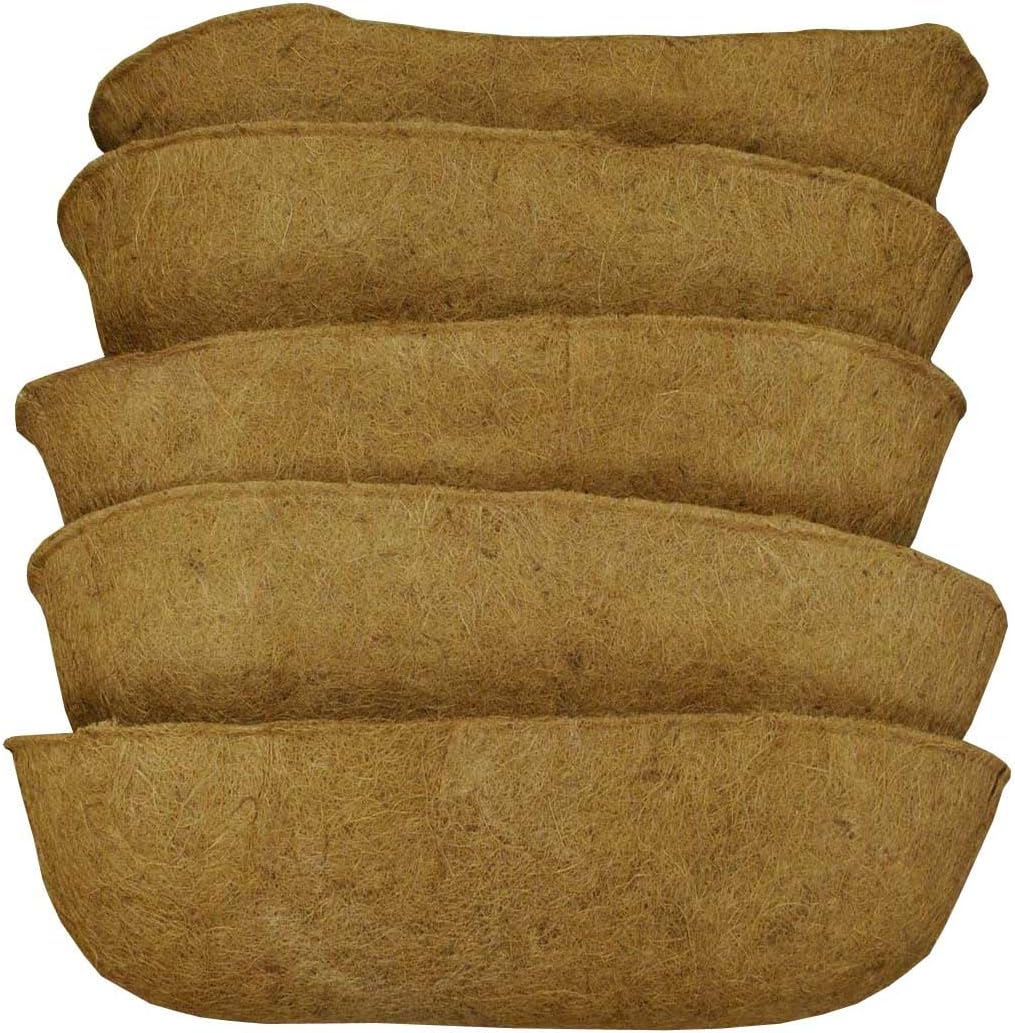 Selections Pack of 5 Coco Wall Planter Liner (75cm)