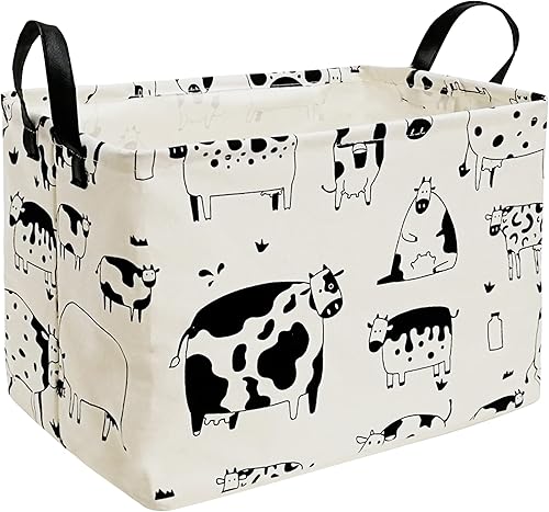 Miniatura 19 de KUNRO Canasta de Almacenamiento Rectangular para Animales, Cesta de Regalo, Cesta para Estante, Cesta Organizadora, Caja Organizadora para la