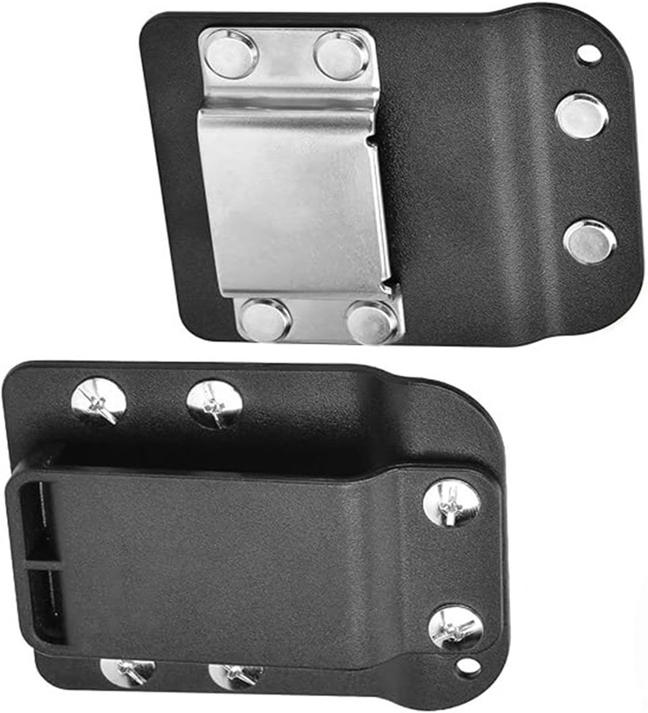 Solid Nylon and Steel Electric Screwdriver Clip with Storage Hook and Tape Measure Base Nylon Tool Belt Organizers Easy to Use Tool Belt Accessories