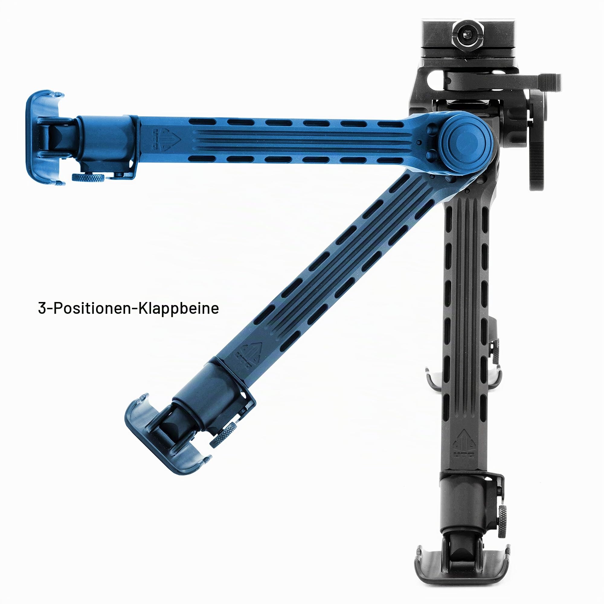 UTG Big Bore Doppelstativ, 22,9-35,6 cm Mittelhöhe, Schwarz